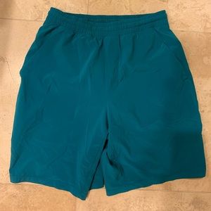 LULULEMON men’s shorts with pockets - blue